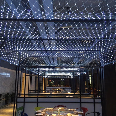 Red de 320 luces mágica blanca