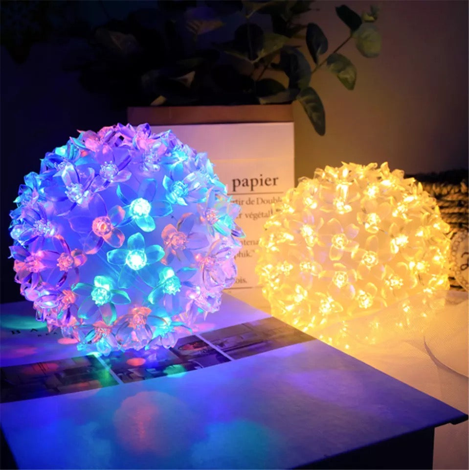 Figura de esfera de led´s luz