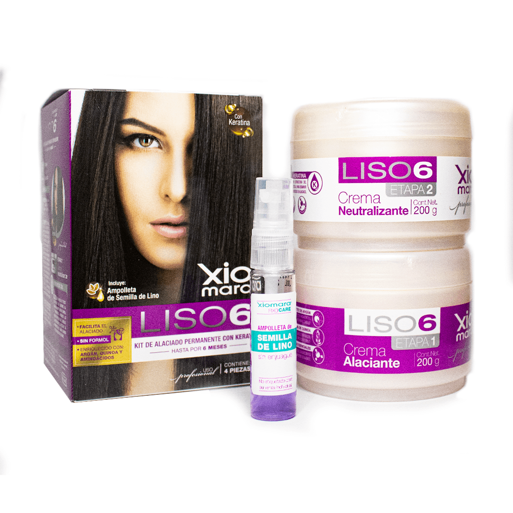 Liso 6 kit de alaciado permanente Xiomara