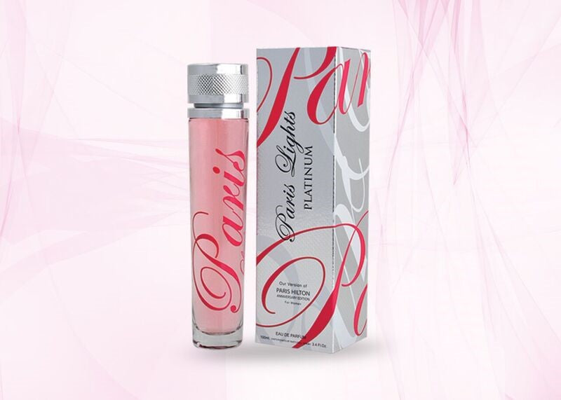 Paris platinum perfume hot sale