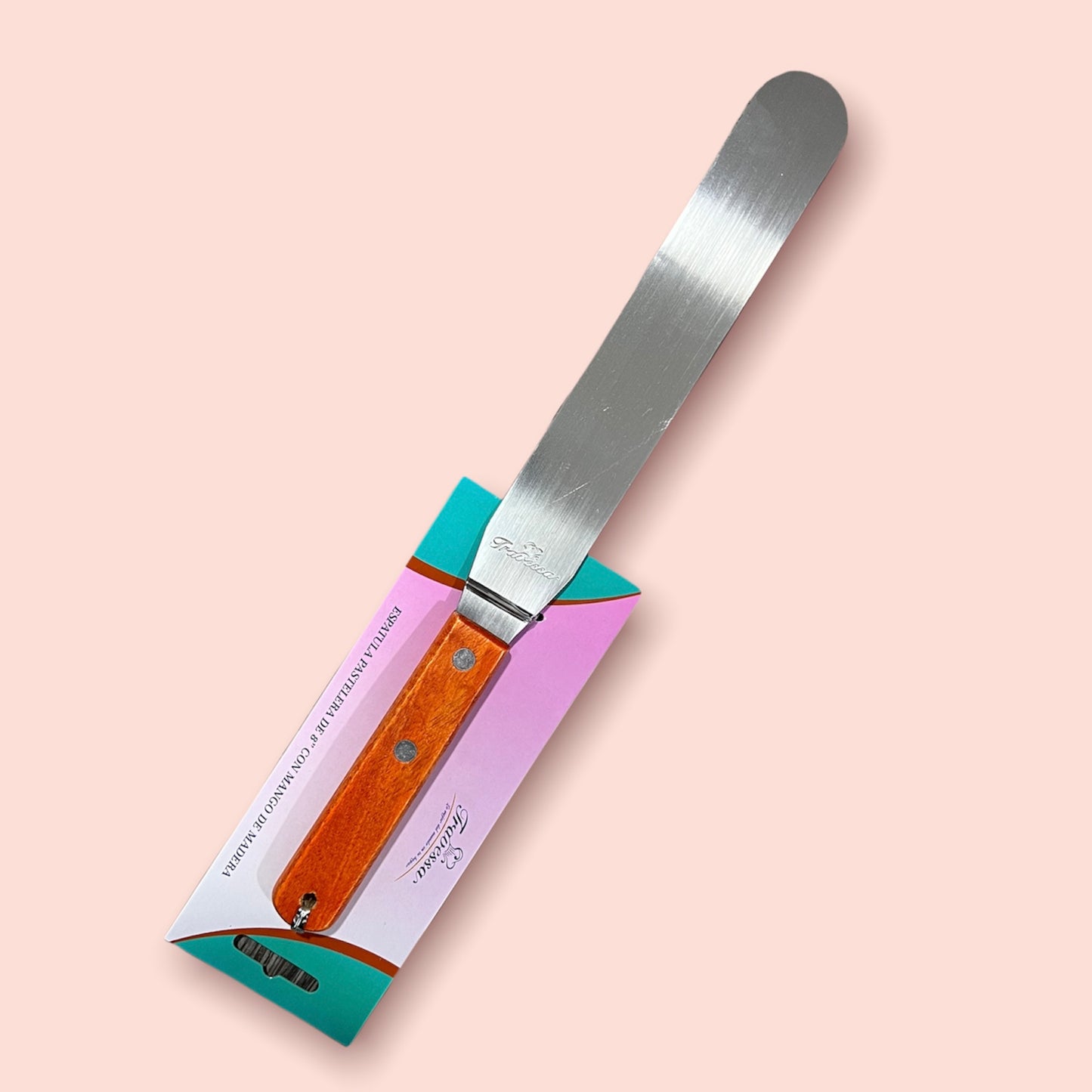Espátula pastelera de madera