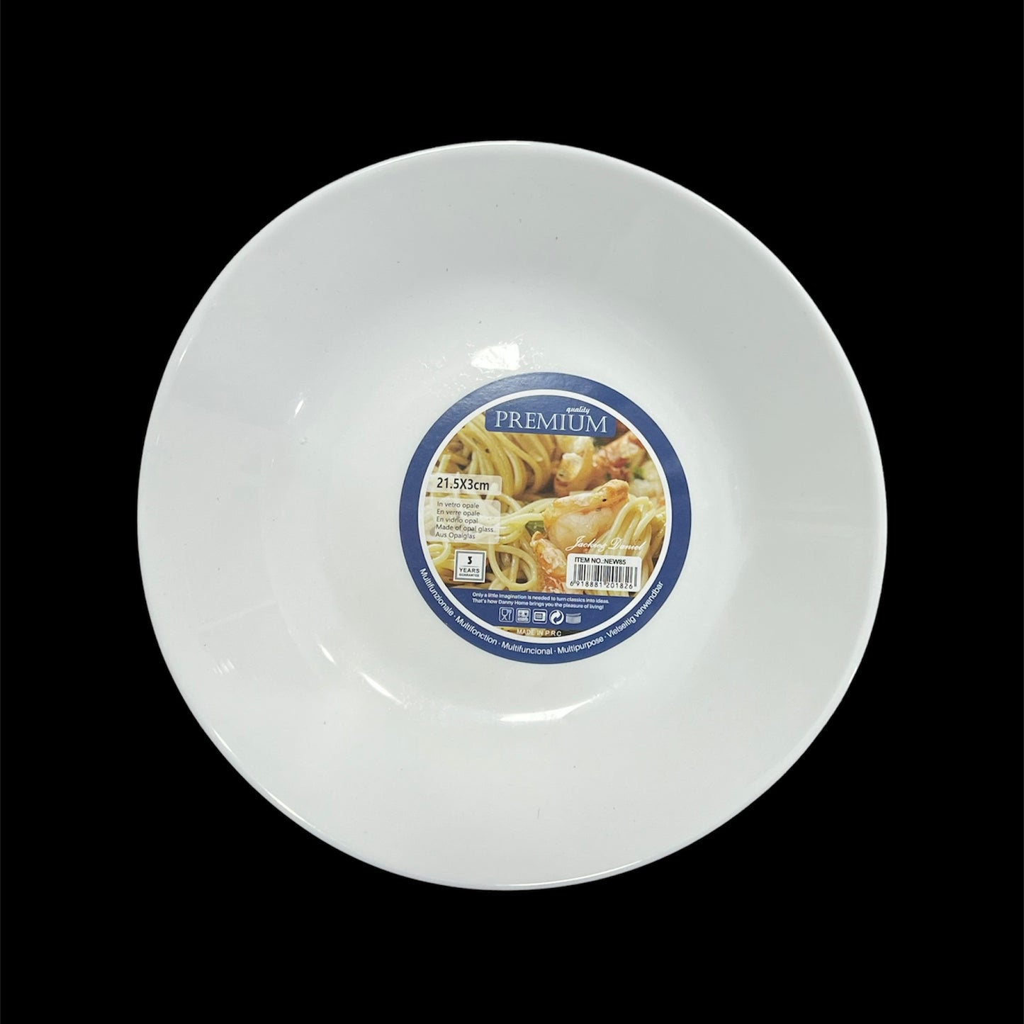 PLATO DE PORCELANA BLANCO NEW60/85/102 DIFERENTES MODELOS