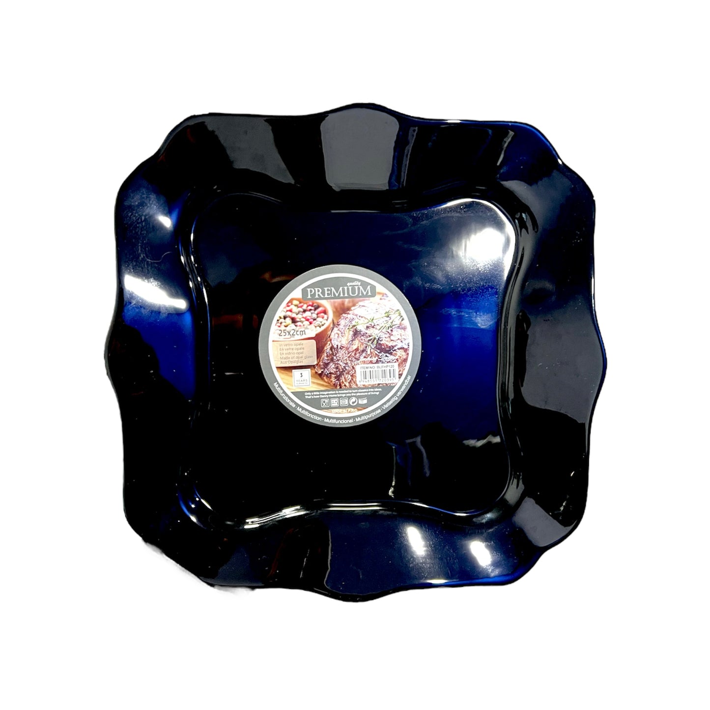 PLATO DE PORCELANA NEGRO DIFERENTES MODELOS
