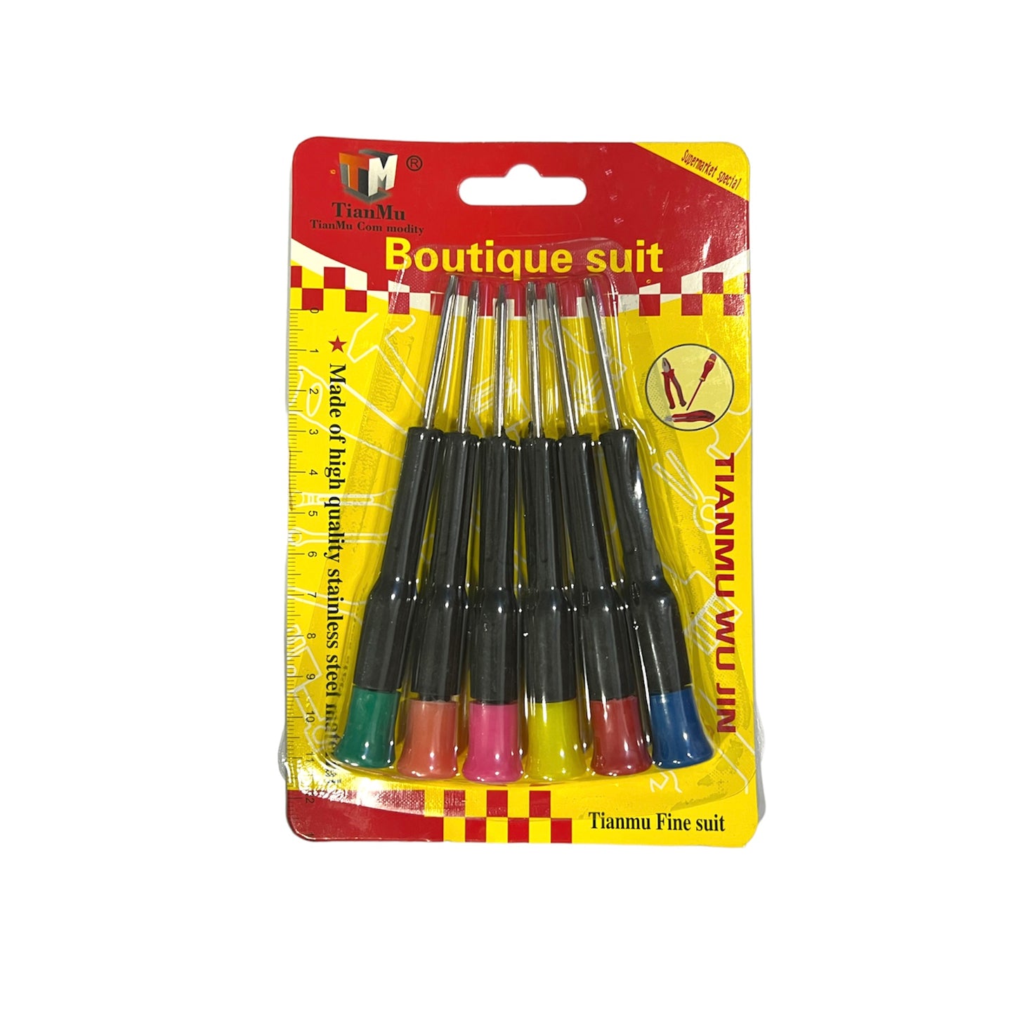 DESARMADORES ESTRELLA MINI VARIAS MEDIDAS GM831-1F-11