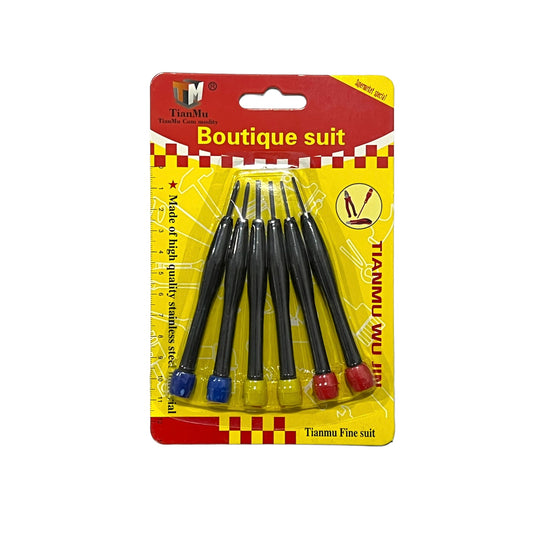 DESARMADORES PLANO Y CRUZ MINI VARIAS MEDIDAS GM831-1F-10