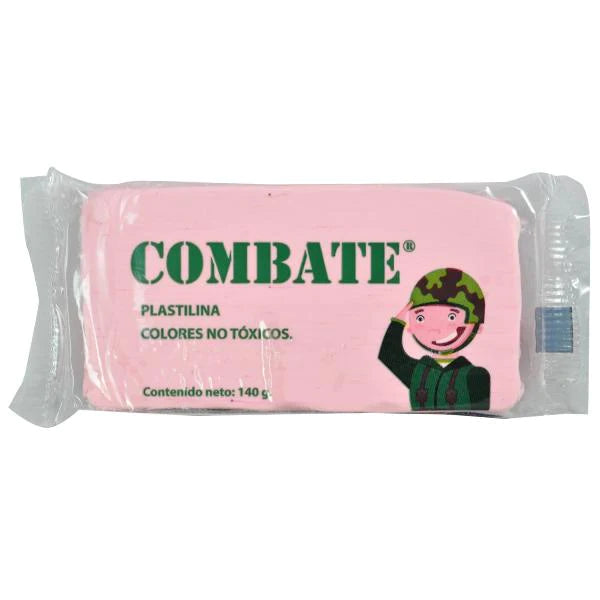 PLASTILINA COMBATE EN BARRA 140 GR COLORIM