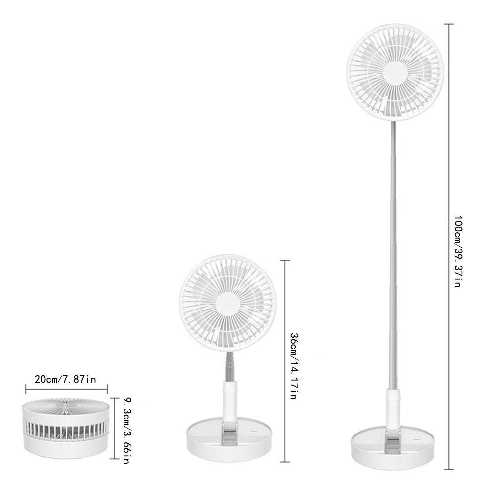 VENTILADOR PORTATIL PLEGABLE 180°  GM684-1H-3