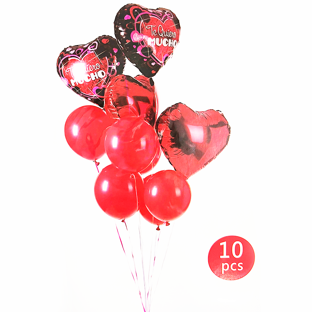 SET GLOBO TE QUIERO MUCHO 10 PZAS GZ-4544