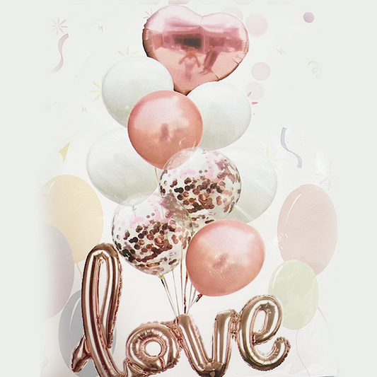 SET GLOBO LOVE 10 PZAS