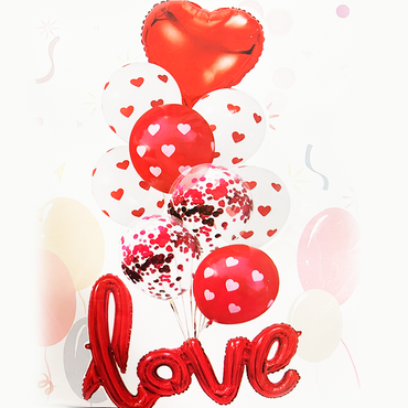 SET GLOBO LOVE 10 PZAS