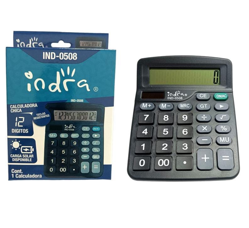 CALCULADORA VARIOS TAMAÑOS INDRA