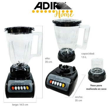 LICUADORA /MOLINO 2 EN 1 350W 12807