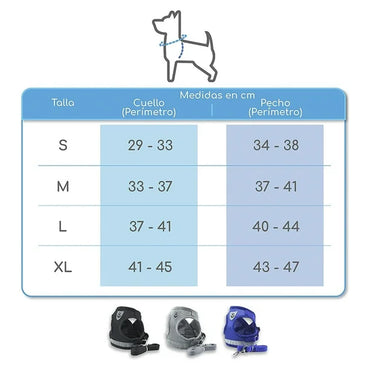 PECHERA P/MASCOTAS CON CORREA GM763-1F-12
