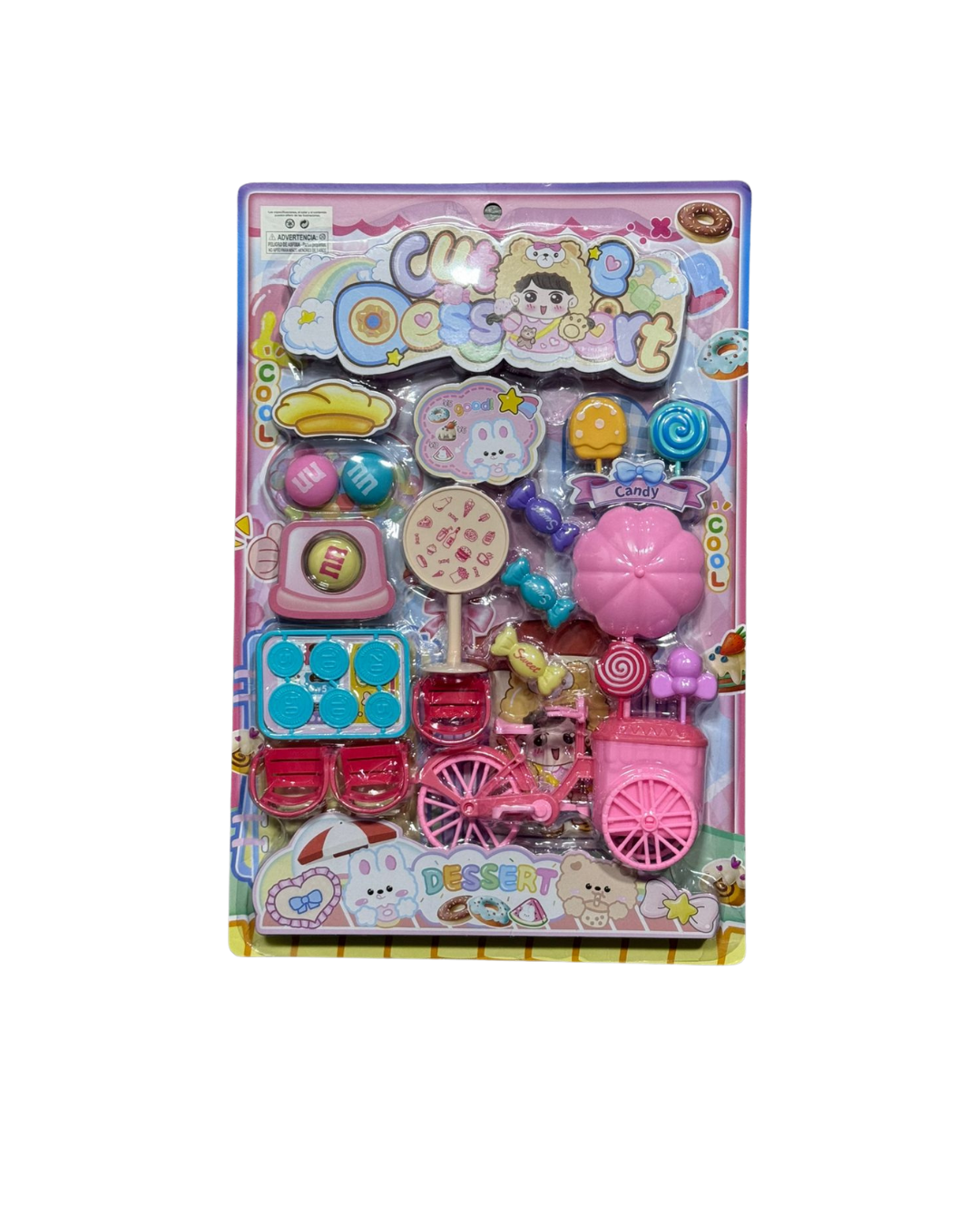 JUEGO DE DULCERIA CUTE DESSERT 04214