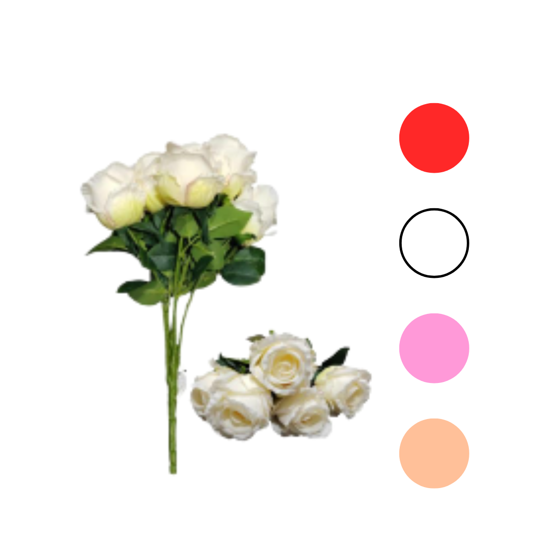 RAMO DE 5 ROSAS GM573-1A-12