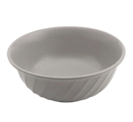 PLATOS DE MELAMINA DISEÑO GRIS BRILLOSO