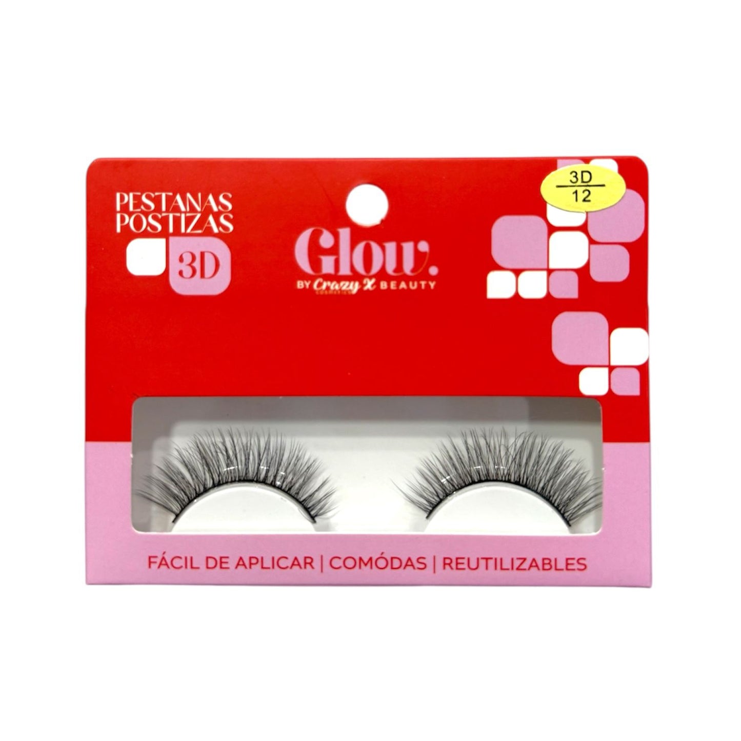 PESTAÑAS 3D GLOW BEAUTY