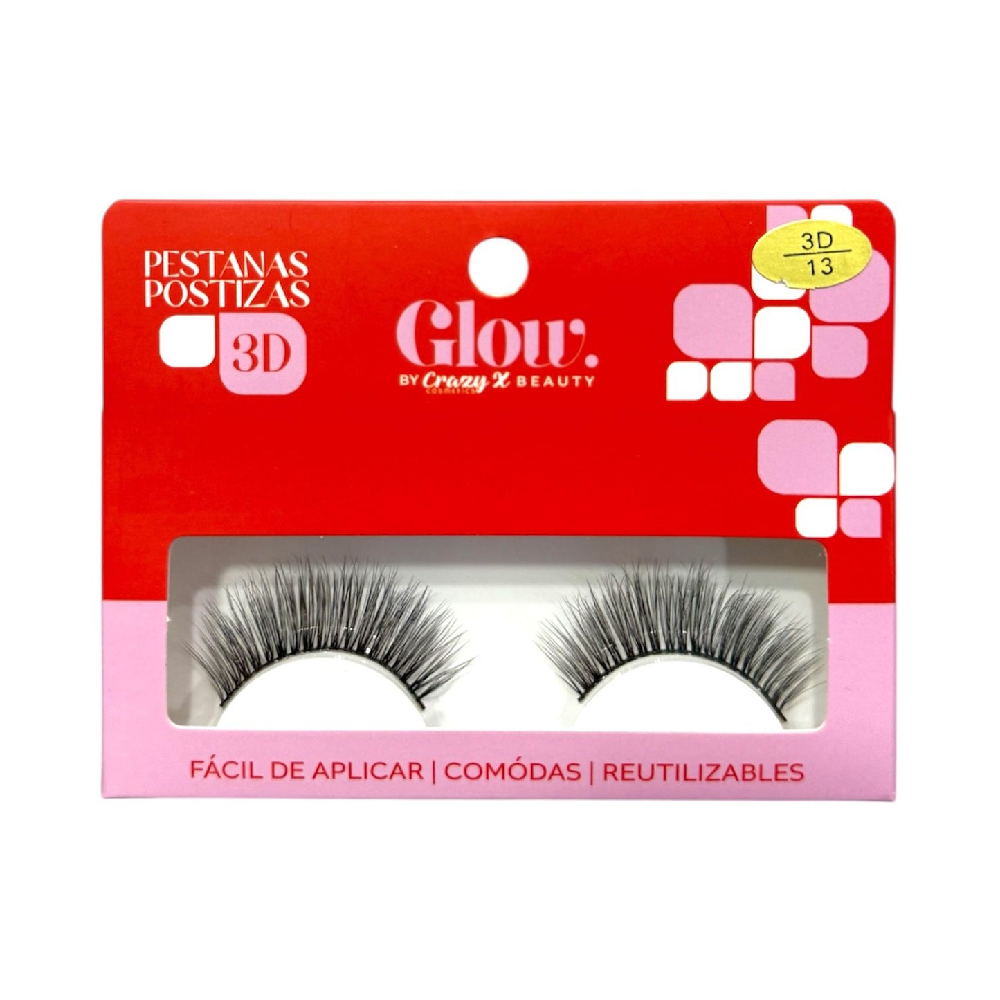 PESTAÑAS 3D GLOW BEAUTY