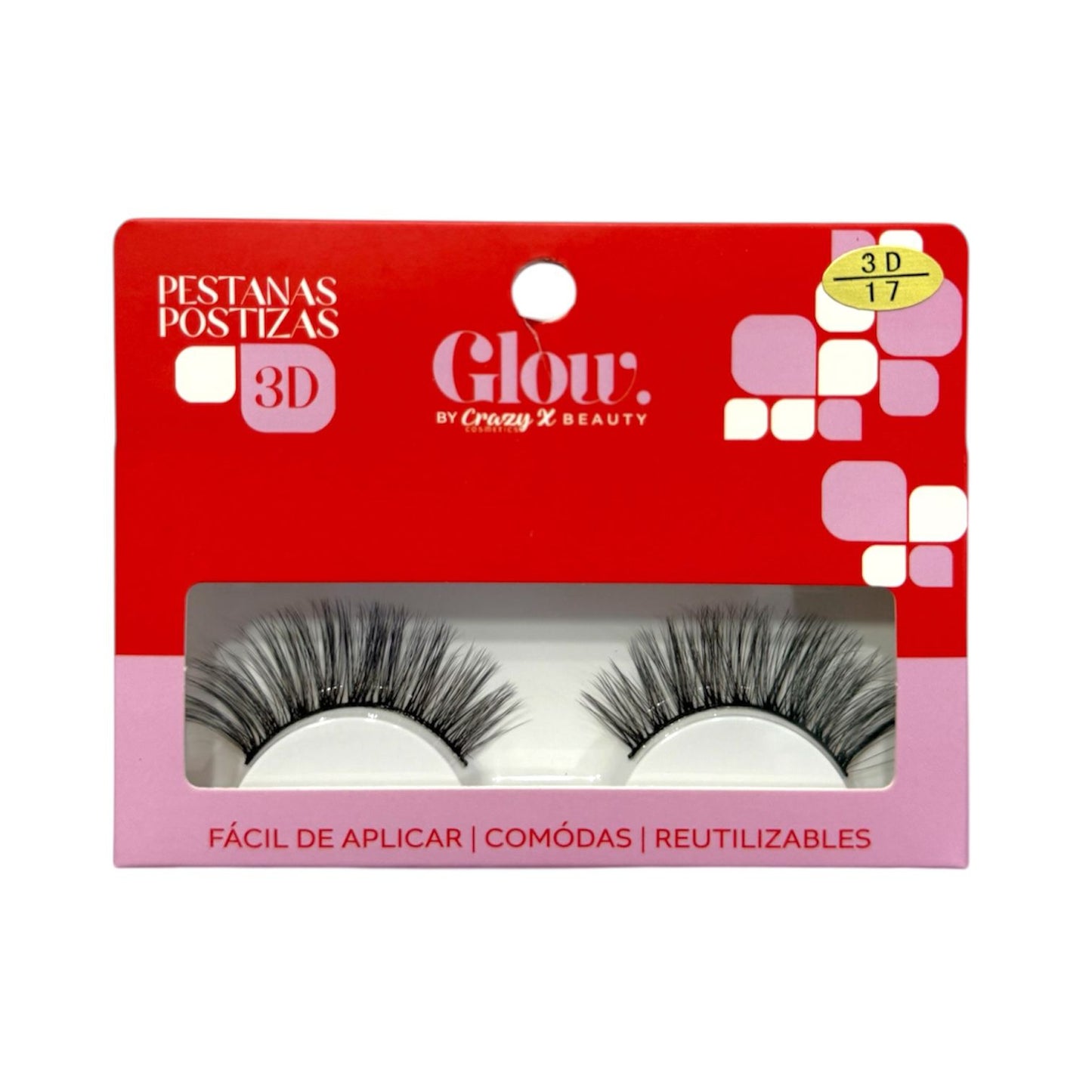 PESTAÑAS 3D GLOW BEAUTY