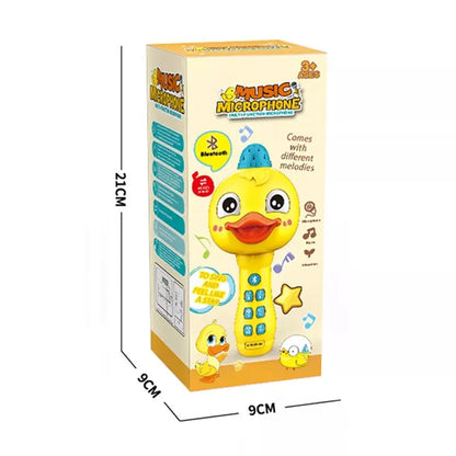 MICROFONO PATO CON LUZ Y SONIDO KH263023