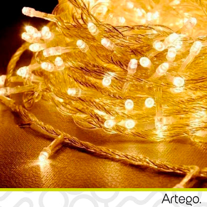 500L SERIE LED'S MAGICA DORADO CAJITA 25MTS JL1172D