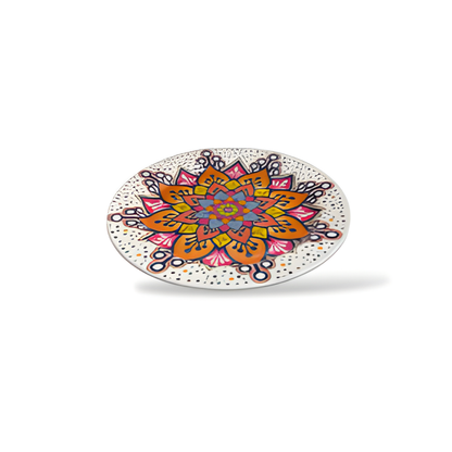 VAJILLA DE MELAMINA MANDALA