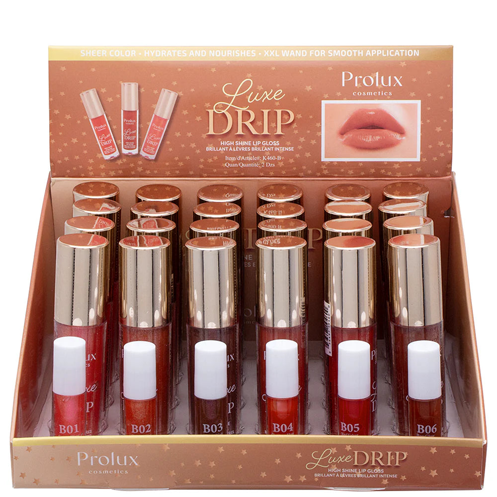 LIP GLOSS LUXE DRIP PROLUX K460 A B