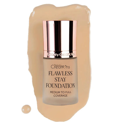 Base líquida de maquilaje Flawless Stay Beauty Creations