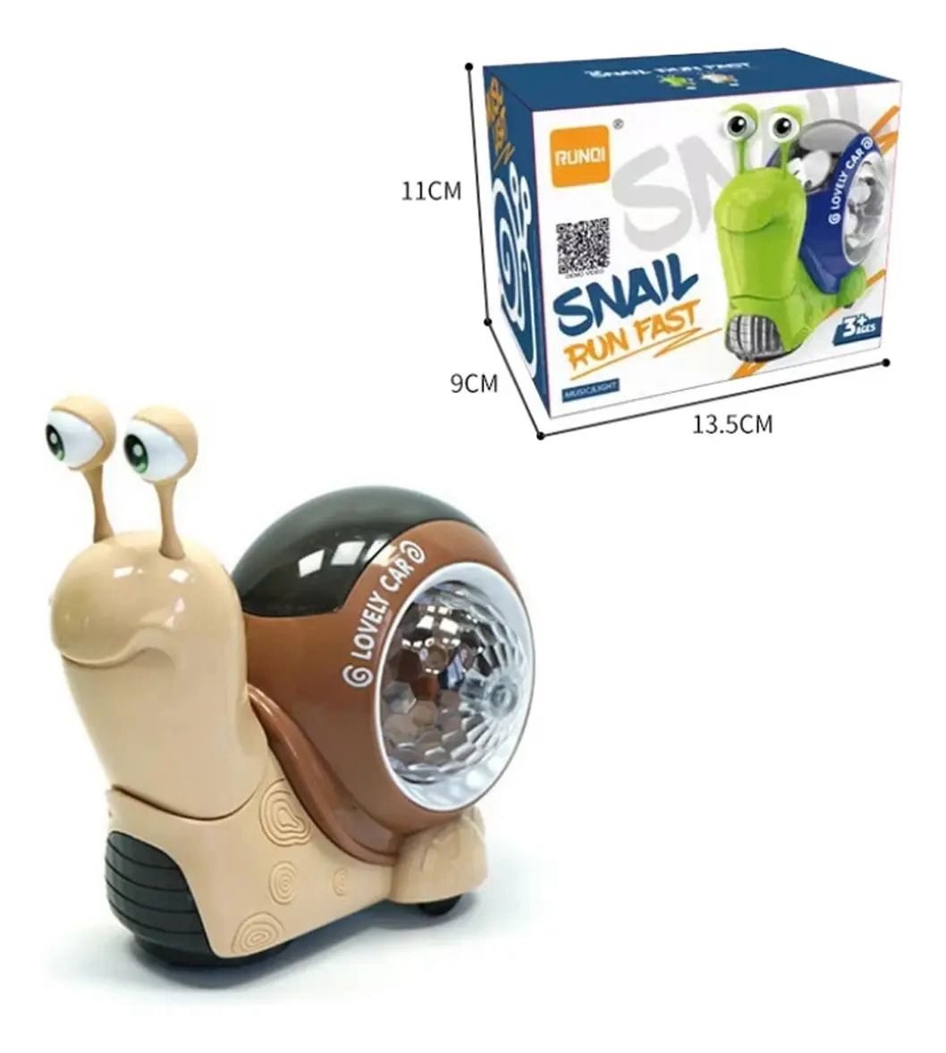 CARACOL CON LUZ Y SONIDO KX213097(RS-9024C)