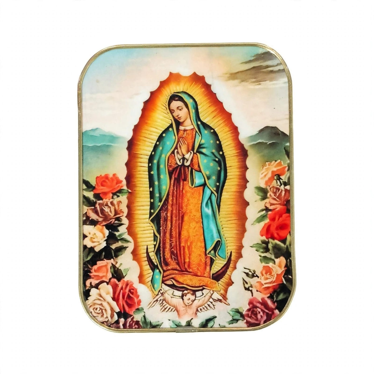 IMANGEN SAN JUDAS O VIRGEN DE GUADALUPE 15x20CM GZ-10929 A B