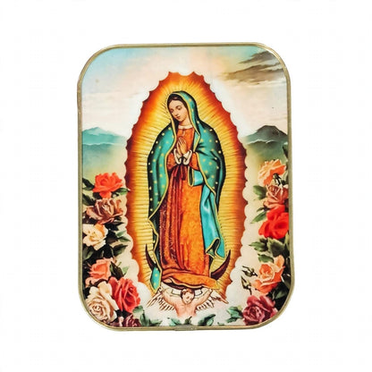 IMANGEN SAN JUDAS O VIRGEN DE GUADALUPE 15x20CM GZ-10929 A B
