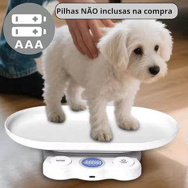 BASCULA DIGITAL P/MASCOTAS 15KG GM631-2F-14