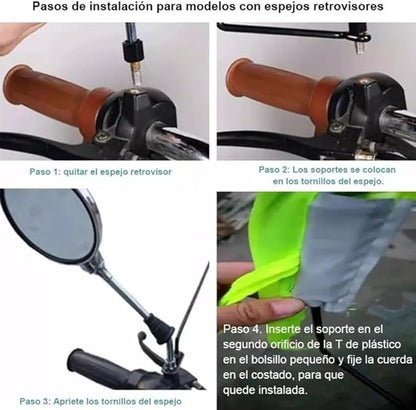 IMPERMEABLE PARA MOTO GM1330-2F-1