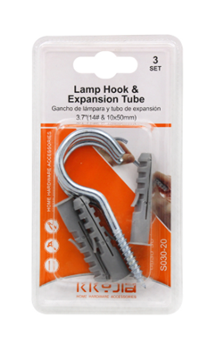 GANCHO P/LAMPARA Y TUBO EXPANSION 3.7" GM1315-2G-53