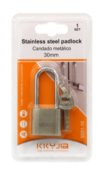 CANDADO C/LLAVE 30MM GM1315-2G-48