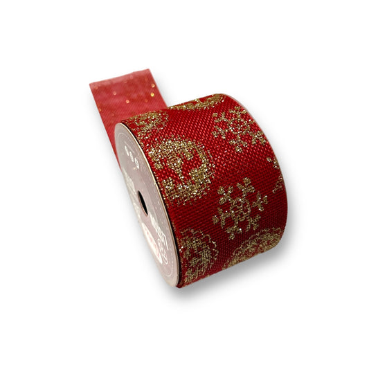 LISTON YUTE NAVIDEÑO 10MTS  GM640-3B-6