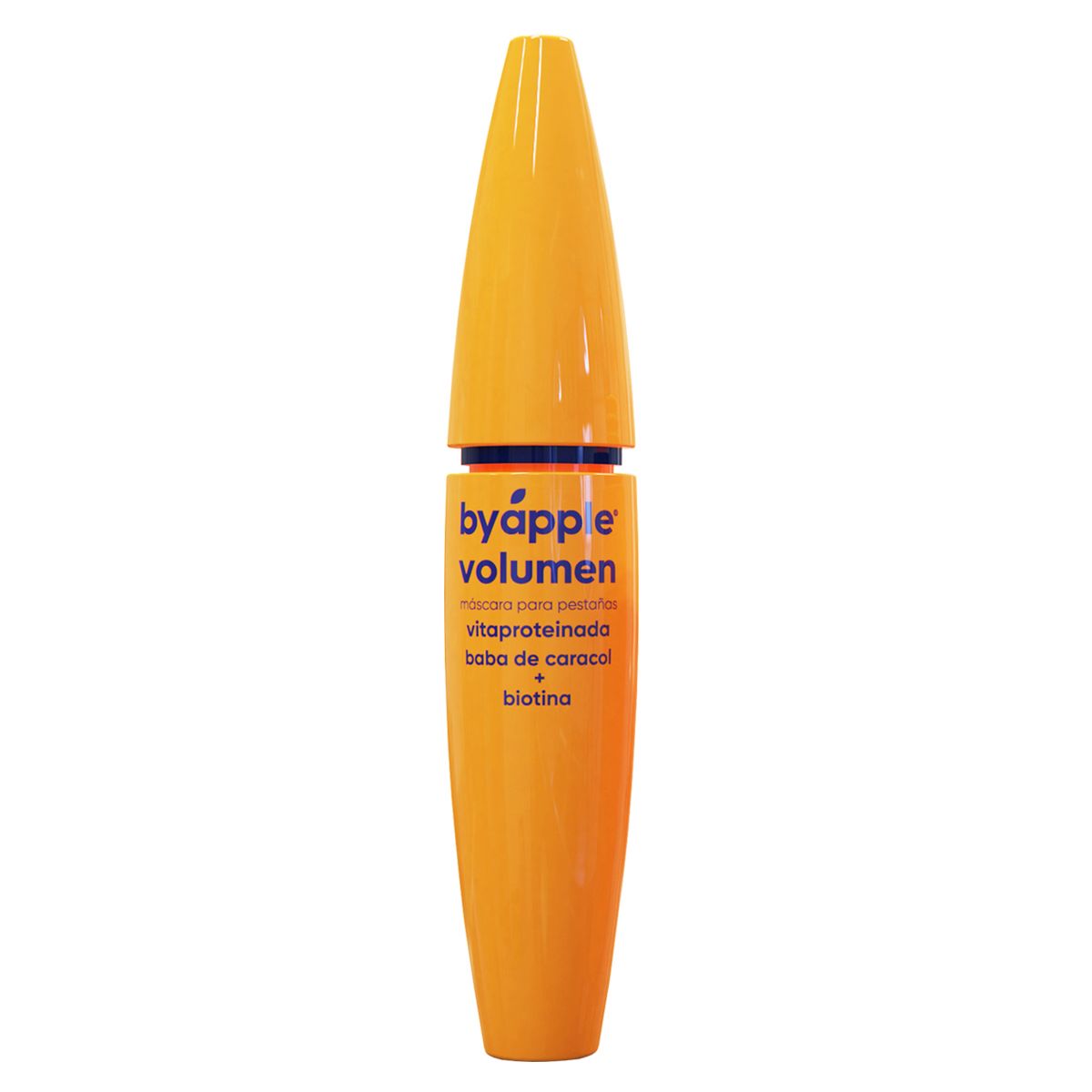 MASCARA BY APPLE MAXIMO VOLUMEN BABA DE CARACOL+BIOTINA