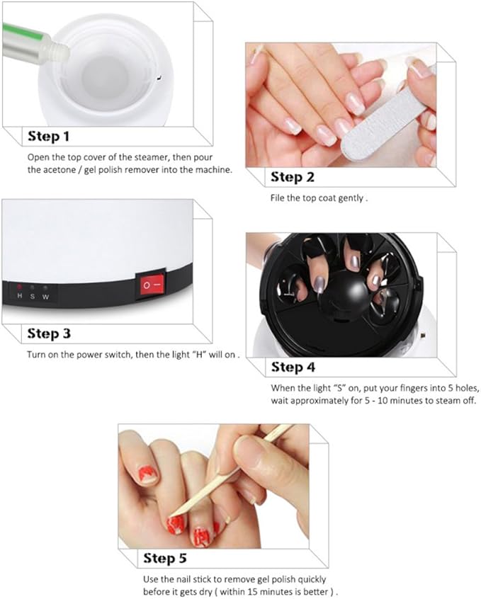 VAPORIZADOR REMOVEDOR DE ESMALTE COLORI VC1