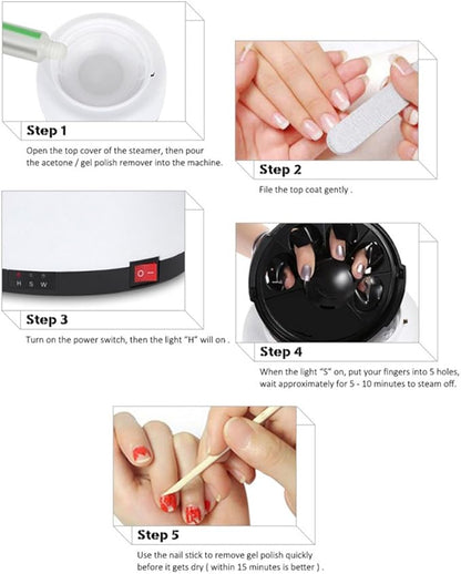 VAPORIZADOR REMOVEDOR DE ESMALTE COLORI VC1