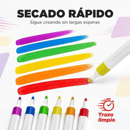 MARCADORES ACRILICOS INDRA