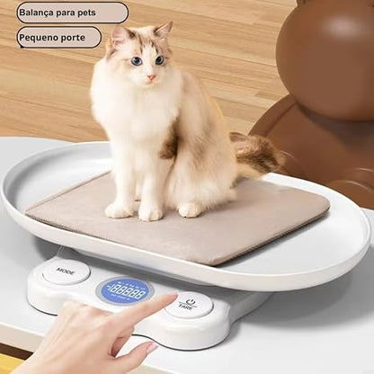 BASCULA DIGITAL P/MASCOTAS 15KG GM631-2F-14
