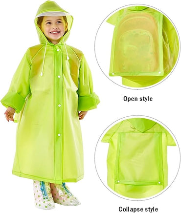 PONCHO IMPERMEABLE PARA NIÑOS PA273681