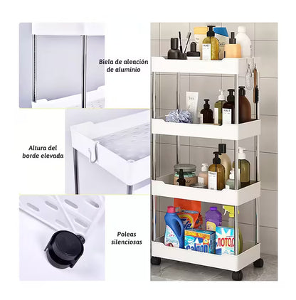 CARRITO ORGANIZADOR MULTIUSOS GM415-4H-86