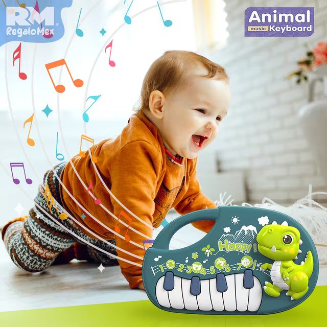 TECLADO MUSICAL ANIMALES KM26234(MTK036-1/MTK036-2)