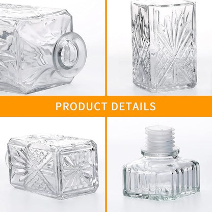 LICORERA CUADRADA DECORADA GM1296-2A-61