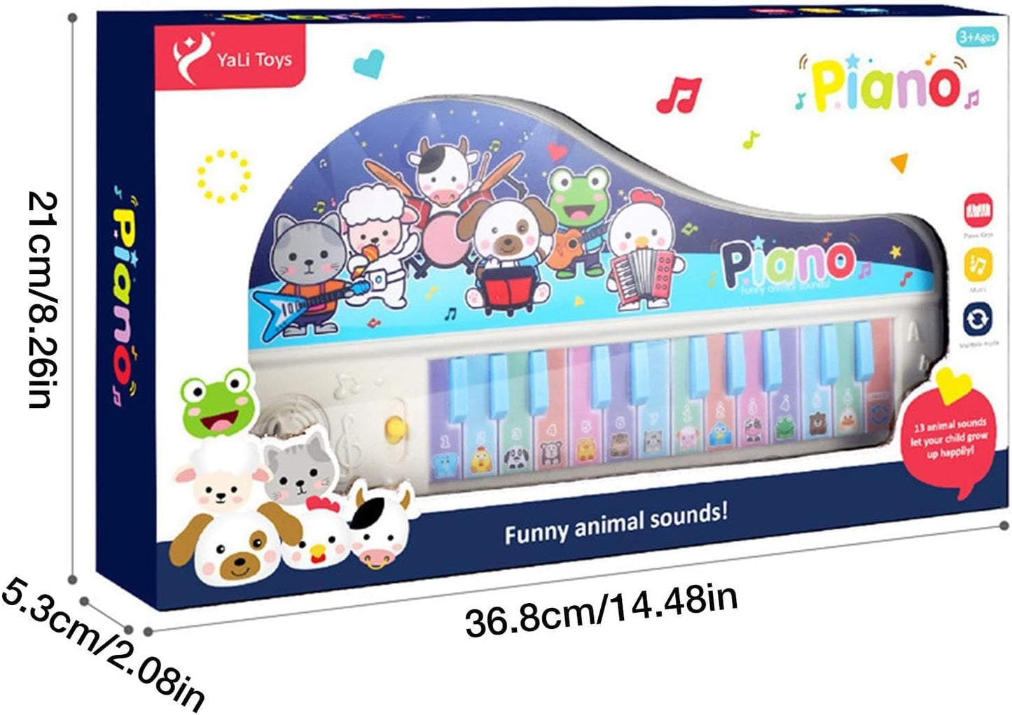 PIANO MUSICAL MULTIFUNCIONAL KY264111 (XW779)