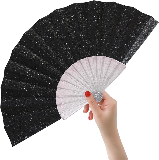 ABANICO GLITTER GM644-2A-7 GM96-4A-7