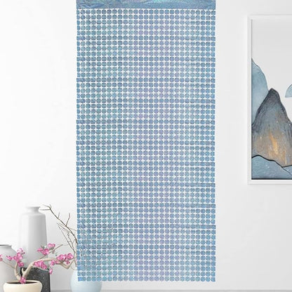 CORTINA METALICA CUADROS DESTELLOS GZ-10944