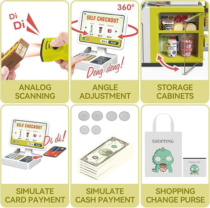 MINI SUPERMARKET C/ACCESORIOS 668-124 / JT-668124