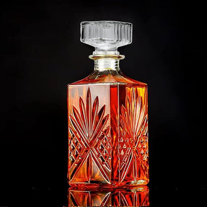 LICORERA CUADRADA DECORADA GM1296-2A-61